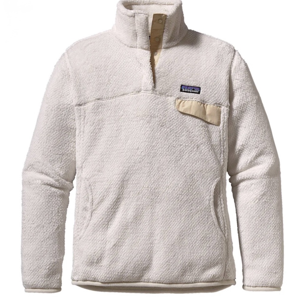 Patagonia Off-White Fleece Pullover